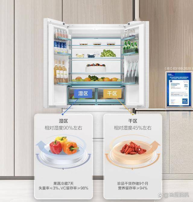 FD1BWLU1：国补1240元超薄多门冰箱m6米乐海尔山茶花系列BCD-485WGH(图4)